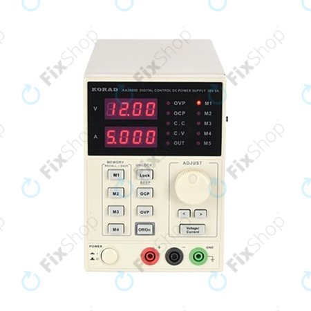 Ρυθμιζόμενο Τροφοδοτικό DC Korad KA3005D - 0-30V, 0-5A