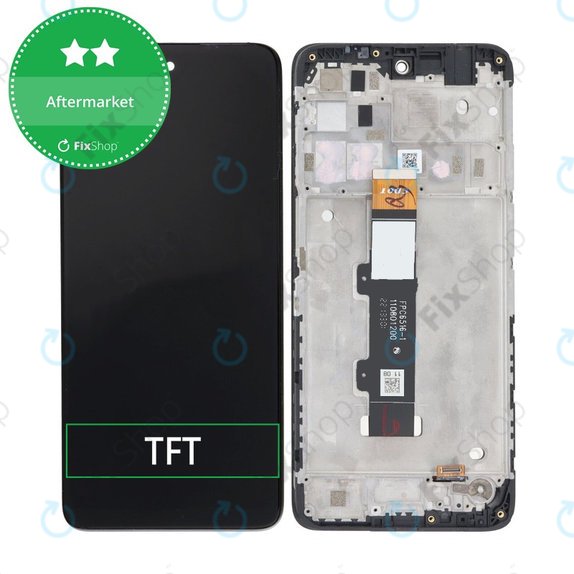 Συγκρότημα οθόνης για Motorola Moto E32s, Slate Grey, Aftermarket