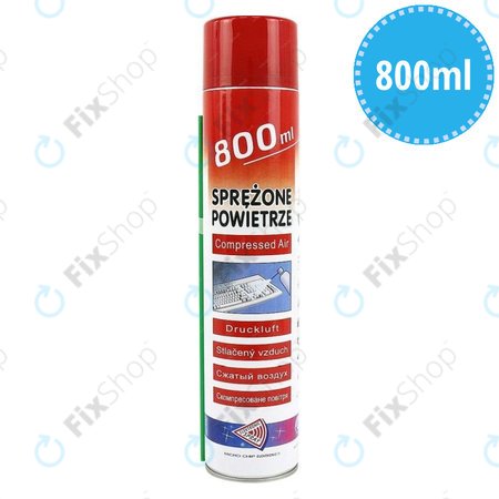 Σπρέι Πεπιεσμένου Αέρα (Εύφλεκτο) για Micro Chip Electronic - 800ml