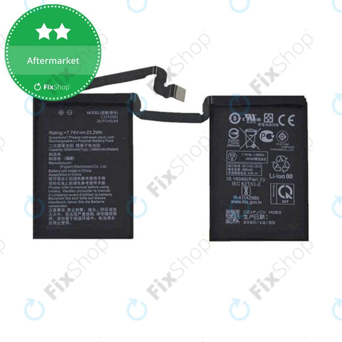 Μπαταρία για Asus ROG Phone 5, 5 Pro, 5s, 5s Pro, 5 Ultimate, C21P2001, 6000mAh