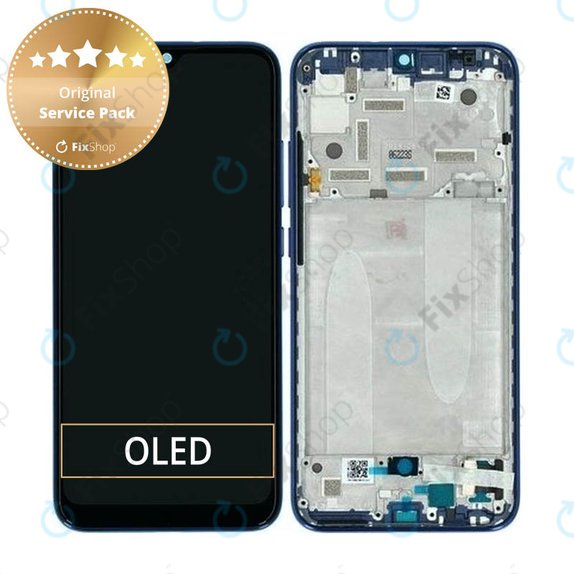 Συγκρότημα οθόνης για Xiaomi Mi A3, Not Just Blue, Service Pack
