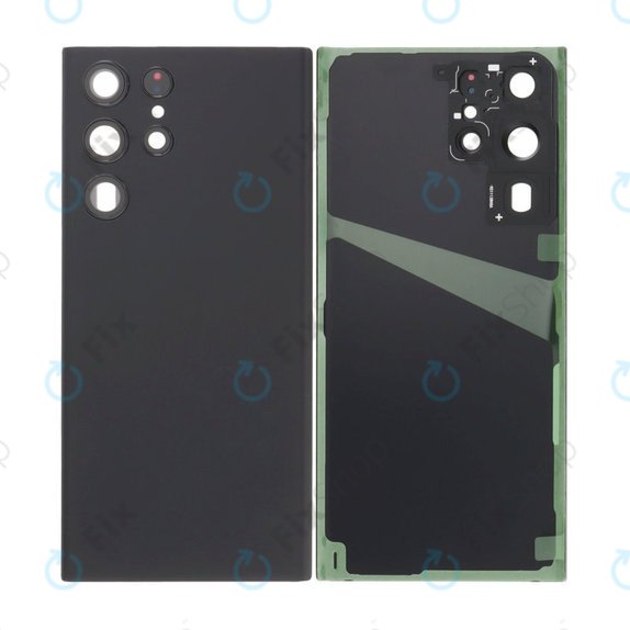 Καπάκι Μπαταρίας Πλήρες για Samsung S22 Ultra S908B | Phantom Black