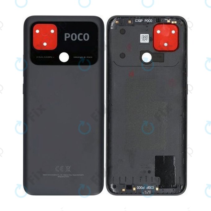 Καπάκι Μπαταρίας για Xiaomi Poco C40 | 55050001WL9T | Power Black | Service Pack