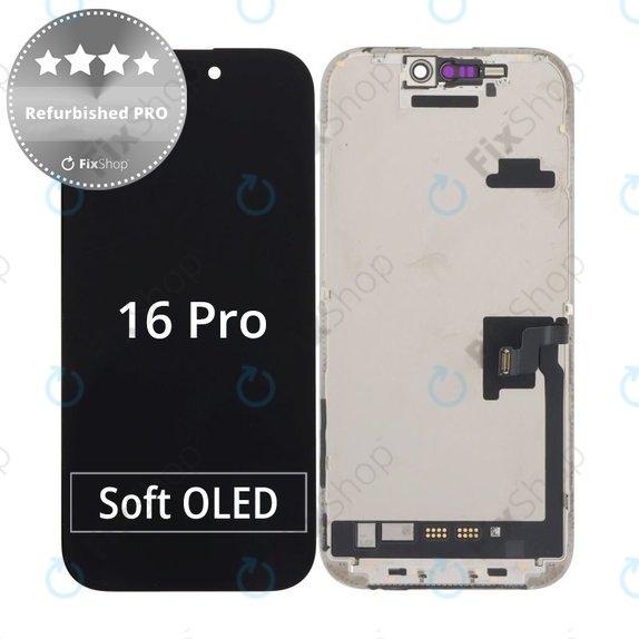 Συγκρότημα οθόνης για iPhone 16 Pro, Refurbished PRO